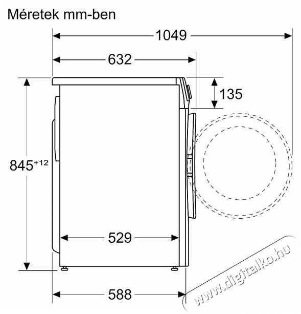 Bosch WGG244Z4BY el&ouml;lt&ouml;ltős mos&oacute;g&eacute;p H&aacute;ztart&aacute;s / Otthon / K&uuml;lt&eacute;r - Mos&oacute;g&eacute;p / sz&aacute;r&iacute;t&oacute;g&eacute;p - El&ouml;lt&ouml;ltős norm&aacute;l (60cm-ig) mos&oacute;g&eacute;p - 499909