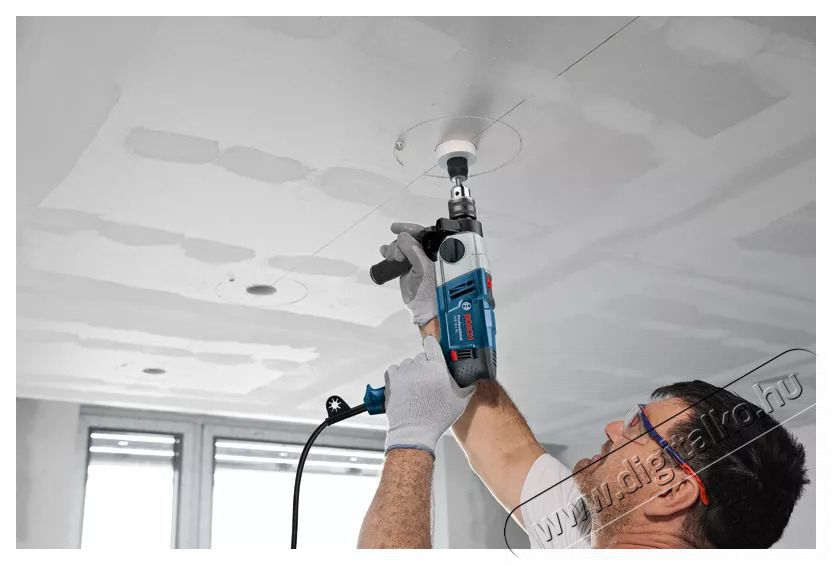 Bosch GSB 18-2 RE Professional &uuml;tvef&uacute;r&oacute;g&eacute;p 2 sebess&eacute;ges 800W (06011A2190) H&aacute;ztart&aacute;s / Otthon / K&uuml;lt&eacute;r - Szersz&aacute;m - F&uacute;r&oacute; / f&uacute;r&oacute;kalap&aacute;cs - 500648
