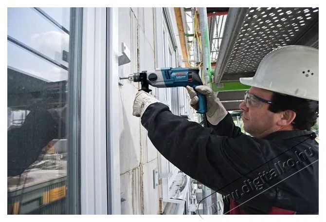 Bosch GSB 18-2 RE Professional &uuml;tvef&uacute;r&oacute;g&eacute;p 2 sebess&eacute;ges 800W (06011A2190) H&aacute;ztart&aacute;s / Otthon / K&uuml;lt&eacute;r - Szersz&aacute;m - F&uacute;r&oacute; / f&uacute;r&oacute;kalap&aacute;cs - 500648