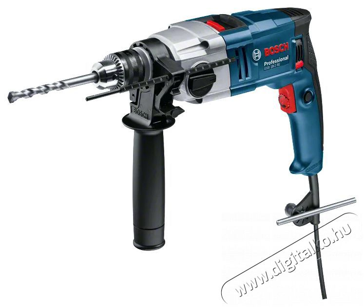 Bosch GSB 18-2 RE Professional &uuml;tvef&uacute;r&oacute;g&eacute;p 2 sebess&eacute;ges 800W (06011A2190) H&aacute;ztart&aacute;s / Otthon / K&uuml;lt&eacute;r - Szersz&aacute;m - F&uacute;r&oacute; / f&uacute;r&oacute;kalap&aacute;cs - 500648