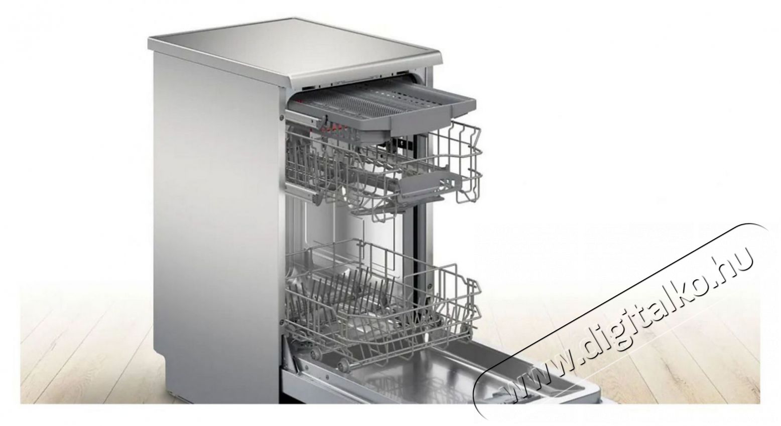 Bosch SPS2HMI42E keskeny inox mosogat&oacute;g&eacute;p Konyhai term&eacute;kek - Mosogat&oacute;g&eacute;p - Keskeny (45cm-ig) szabadon&aacute;ll&oacute; mosogat&oacute;g&eacute;p - 501486