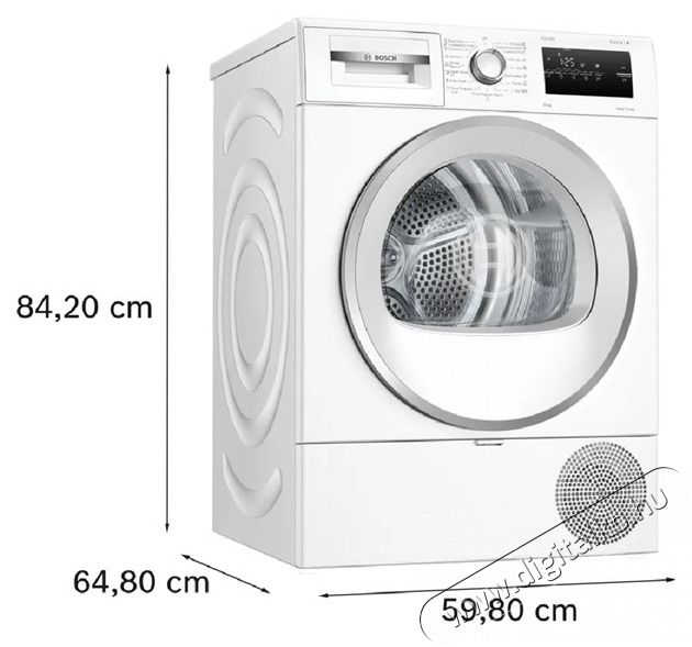 Bosch WTH85293BY hőszivatty&uacute;s kondenz&aacute;ci&oacute;s sz&aacute;r&iacute;t&oacute;g&eacute;p H&aacute;ztart&aacute;s / Otthon / K&uuml;lt&eacute;r - Mos&oacute;g&eacute;p / sz&aacute;r&iacute;t&oacute;g&eacute;p - Sz&aacute;r&iacute;t&oacute;g&eacute;p - 502753