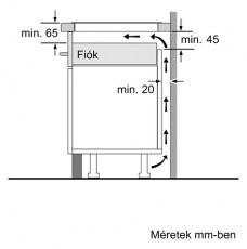 Bosch PIF612BB1E FŐZŐLAP BE&Eacute;P&Iacute;THETŐ INDUKCI&Oacute;S Konyhai term&eacute;kek - S&uuml;tő-főzőlap, tűzhely (be&eacute;p&iacute;thető) - Indukci&oacute;s főzőlap (be&eacute;p&iacute;thető) - 503025
