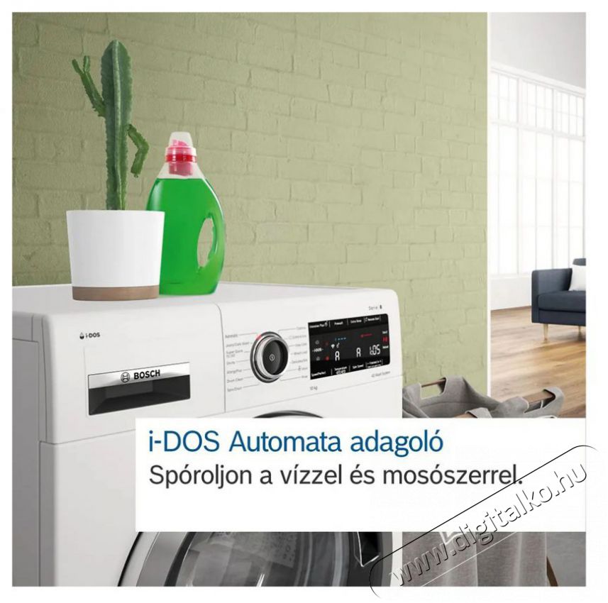 Bosch WGB256A6BY H&aacute;ztart&aacute;s / Otthon / K&uuml;lt&eacute;r - Mos&oacute;g&eacute;p / sz&aacute;r&iacute;t&oacute;g&eacute;p - El&ouml;lt&ouml;ltős norm&aacute;l (60cm-ig) mos&oacute;g&eacute;p - 503256