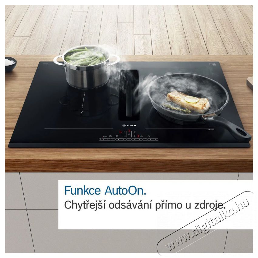 Bosch PVQ811H26E Serie 6 Konyhai term&eacute;kek - S&uuml;tő-főzőlap, tűzhely (be&eacute;p&iacute;thető) - Indukci&oacute;s főzőlap (be&eacute;p&iacute;thető) - 504334