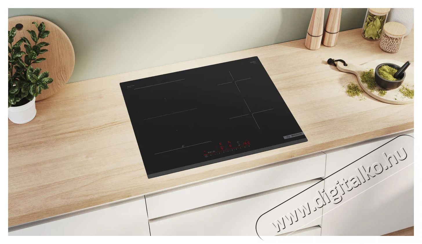 Bosch PVS831HC1E Konyhai term&eacute;kek - S&uuml;tő-főzőlap, tűzhely (be&eacute;p&iacute;thető) - Indukci&oacute;s főzőlap (be&eacute;p&iacute;thető) - 504336
