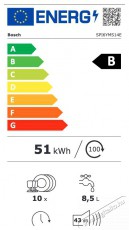 Bosch SPI6YMS14E be&eacute;p&iacute;thető mosogat&oacute;g&eacute;p Konyhai term&eacute;kek - Mosogat&oacute;g&eacute;p - Keskeny (45cm-ig) be&eacute;p&iacute;thető mosogat&oacute;g&eacute;p - 492727