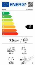 Bosch SPS4HMI49E Mosogat&oacute;g&eacute;p Konyhai term&eacute;kek - Mosogat&oacute;g&eacute;p - Keskeny (45cm-ig) szabadon&aacute;ll&oacute; mosogat&oacute;g&eacute;p - 494424