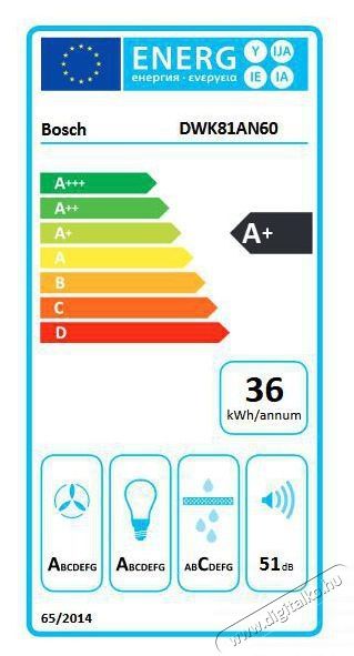 Bosch DWK81AN60 Konyhai term&eacute;kek - P&aacute;raelsz&iacute;v&oacute; - Hagyom&aacute;nyos - 494370