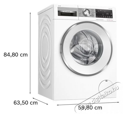 Bosch WNG254A9BY MOS&Oacute;-SZ&Aacute;R&Iacute;T&Oacute;G&Eacute;P 10,5/6 KG H&aacute;ztart&aacute;s / Otthon / K&uuml;lt&eacute;r - Mos&oacute;g&eacute;p / sz&aacute;r&iacute;t&oacute;g&eacute;p - Mos&oacute;-sz&aacute;r&iacute;t&oacute;g&eacute;p - 505177