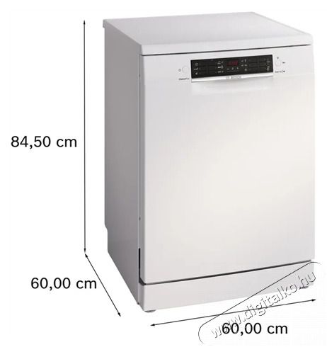 Bosch SMS46KW02E MOSOGAT&Oacute;G&Eacute;P 13 TER&Iacute;T&Eacute;K Konyhai term&eacute;kek - Mosogat&oacute;g&eacute;p - Norm&aacute;l (60cm) szabadon&aacute;ll&oacute; mosogat&oacute;g&eacute;p - 505348