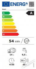 Bosch SMV8YCX02E Konyhai term&eacute;kek - Mosogat&oacute;g&eacute;p - Norm&aacute;l (60cm) be&eacute;p&iacute;thető mosogat&oacute;g&eacute;p - 494421
