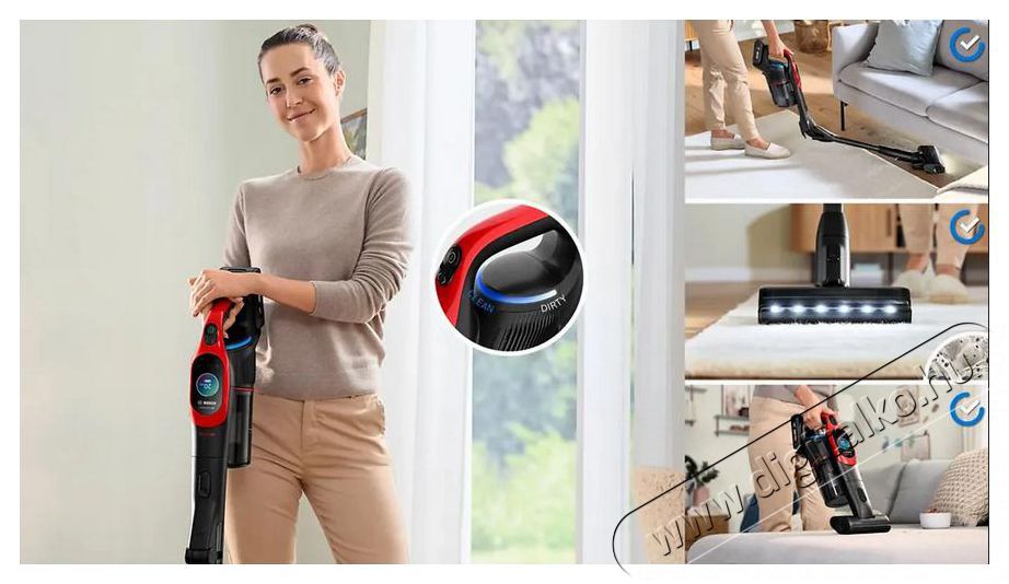 Bosch BCS1041PET vezet&eacute;k n&eacute;lk&uuml;li porsz&iacute;v&oacute; H&aacute;ztart&aacute;s / Otthon / K&uuml;lt&eacute;r - Porsz&iacute;v&oacute; / takar&iacute;t&oacute;g&eacute;p - K&eacute;zi / &aacute;ll&oacute; porsz&iacute;v&oacute; - 505132