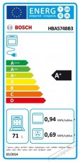 Bosch HBA574BB3 Serie 4 &Uacute;jdons&aacute;gok - &Uacute;j term&eacute;kek - 505644