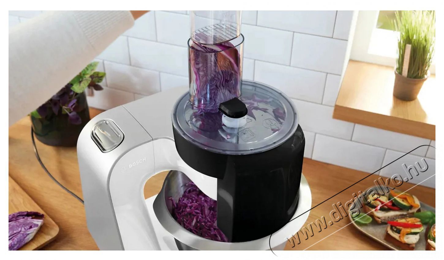 Bosch MUM58210 KONYHAI ROBOTG&Eacute;P Konyhai term&eacute;kek - Konyhai kisg&eacute;p (elők&eacute;sz&iacute;t&eacute;s / feldolgoz&aacute;s) - Konyhai robotg&eacute;p - 509054