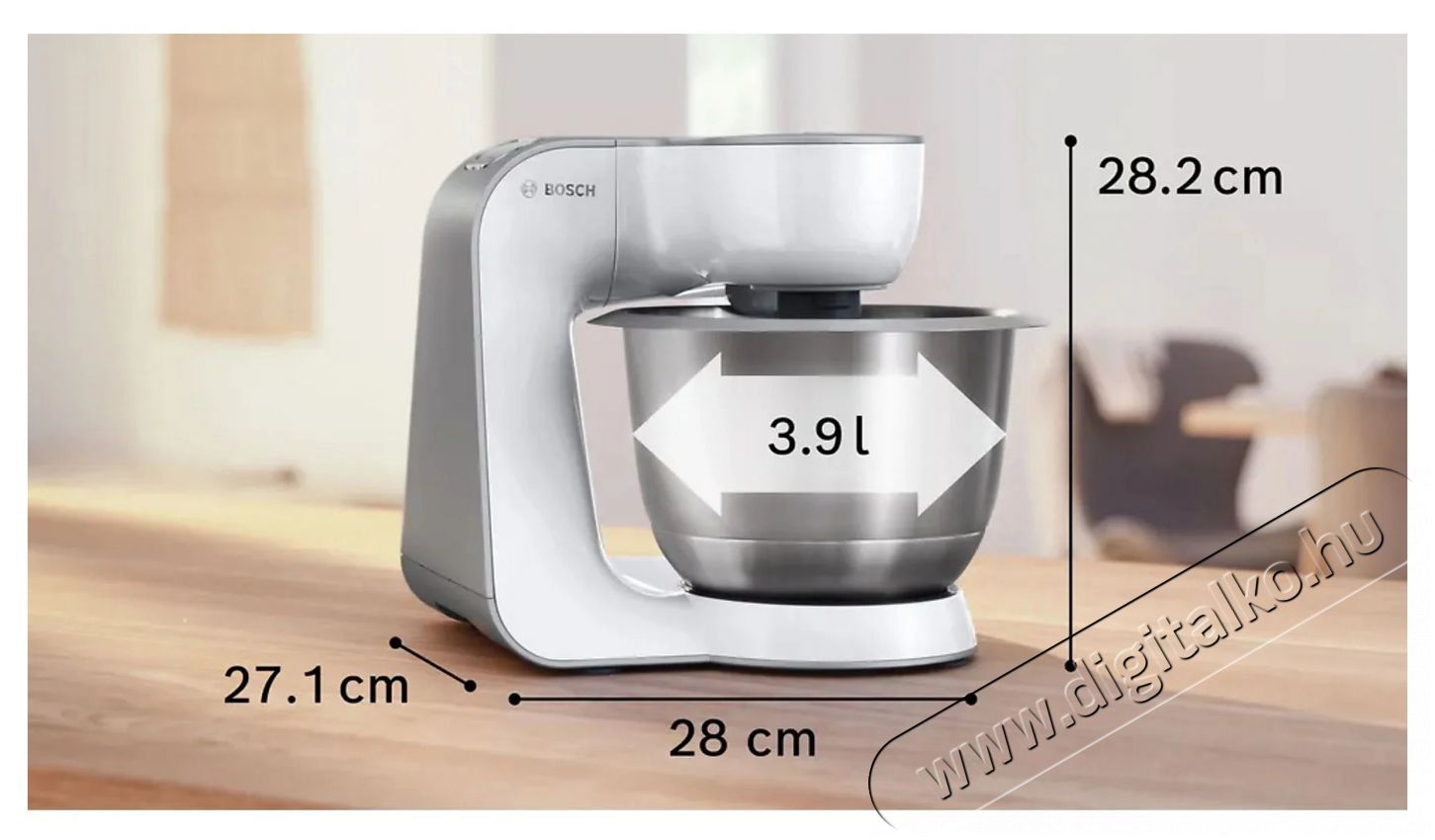 Bosch MUM58210 KONYHAI ROBOTG&Eacute;P Konyhai term&eacute;kek - Konyhai kisg&eacute;p (elők&eacute;sz&iacute;t&eacute;s / feldolgoz&aacute;s) - Konyhai robotg&eacute;p - 509054