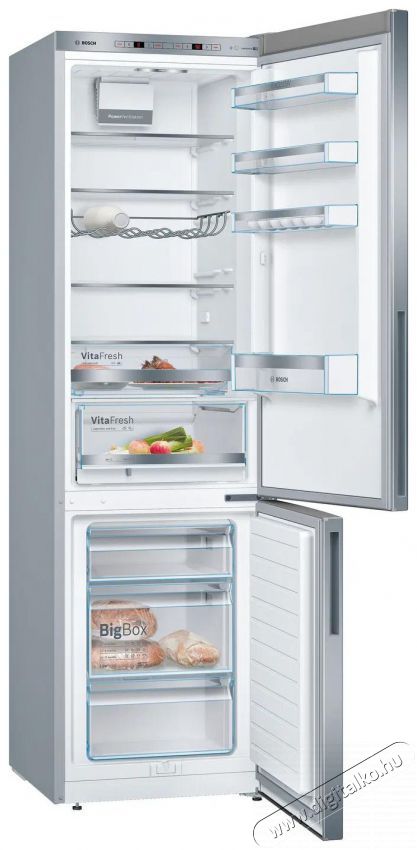 Bosch KGE39ALCA Serie 6 Konyhai term&eacute;kek - Hűtő, fagyaszt&oacute; (szabadon&aacute;ll&oacute;) - Alulfagyaszt&oacute;s kombin&aacute;lt hűtő - 509575