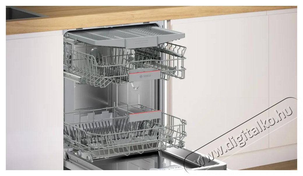 Bosch SMI4EVS04E Serie 4 Konyhai term&eacute;kek - Mosogat&oacute;g&eacute;p - Norm&aacute;l (60cm) be&eacute;p&iacute;thető mosogat&oacute;g&eacute;p - 509226