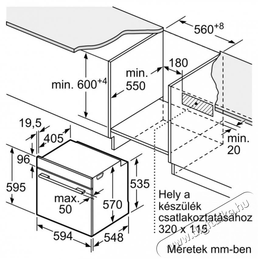 Bosch HBA534ES3 Serie 4 &Uacute;jdons&aacute;gok - &Uacute;j term&eacute;kek - 505627