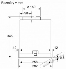 Bosch DLN56AC60 Serie 6 Konyhai term&eacute;kek - P&aacute;raelsz&iacute;v&oacute; - Be&eacute;p&iacute;thető / kih&uacute;zhat&oacute; - 509695