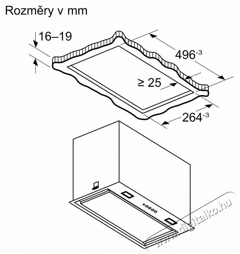 Bosch DLN56AC60 Serie 6 Konyhai term&eacute;kek - P&aacute;raelsz&iacute;v&oacute; - Be&eacute;p&iacute;thető / kih&uacute;zhat&oacute; - 509695
