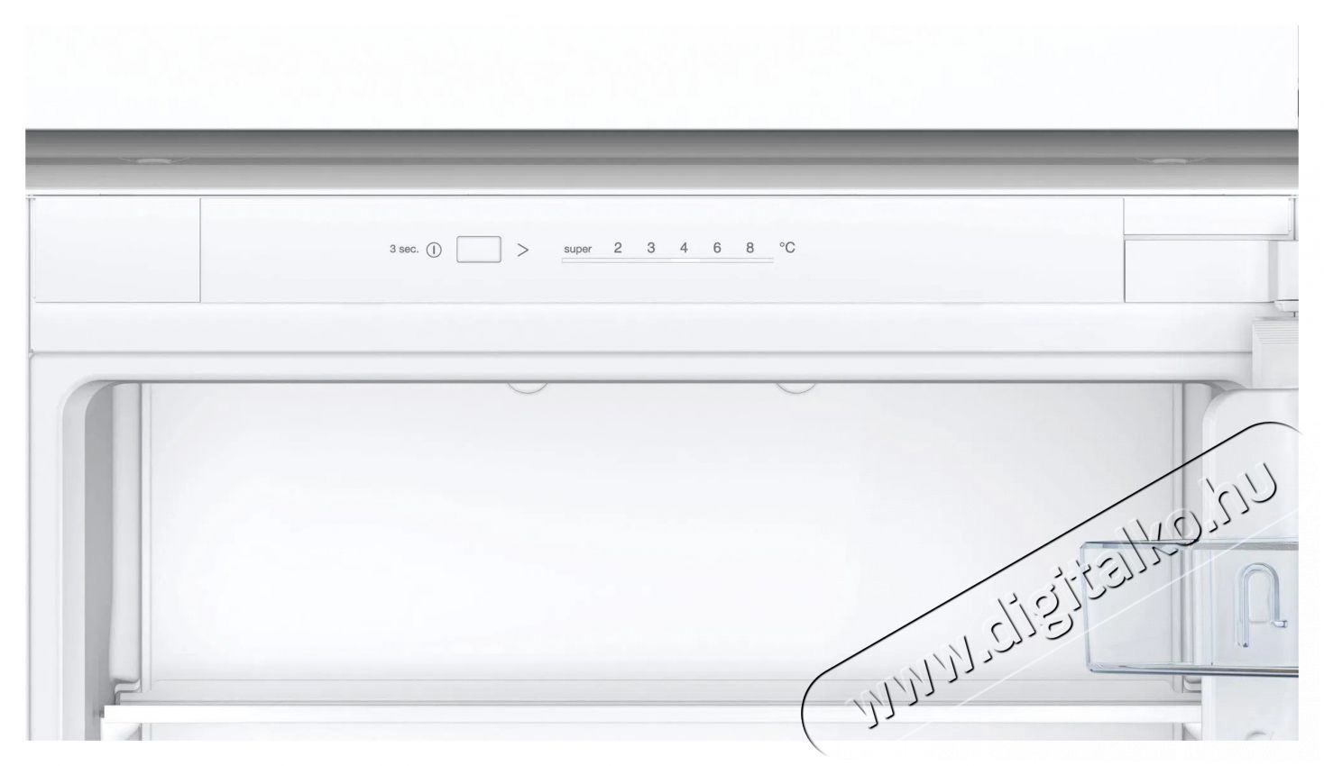 Bosch KIV87NSE0 Serie 2 Konyhai term&eacute;kek - Hűtő, fagyaszt&oacute; (be&eacute;p&iacute;thető) - Alulfagyaszt&oacute;s kombin&aacute;lt hűtő - 509308