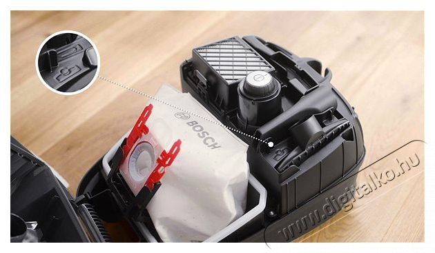 Bosch BGL41SIL1H GL41 H&aacute;ztart&aacute;s / Otthon / K&uuml;lt&eacute;r - Porsz&iacute;v&oacute; / takar&iacute;t&oacute;g&eacute;p - Porzs&aacute;kos porsz&iacute;v&oacute; - 510889