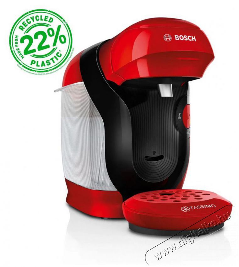 Bosch TAS113E TASSIMO STYLE friendly Konyhai term&eacute;kek - K&aacute;v&eacute;főző / k&aacute;v&eacute;&ouml;rlő / kieg&eacute;sz&iacute;tő - Kapszul&aacute;s / podos k&aacute;v&eacute;főző - 512640