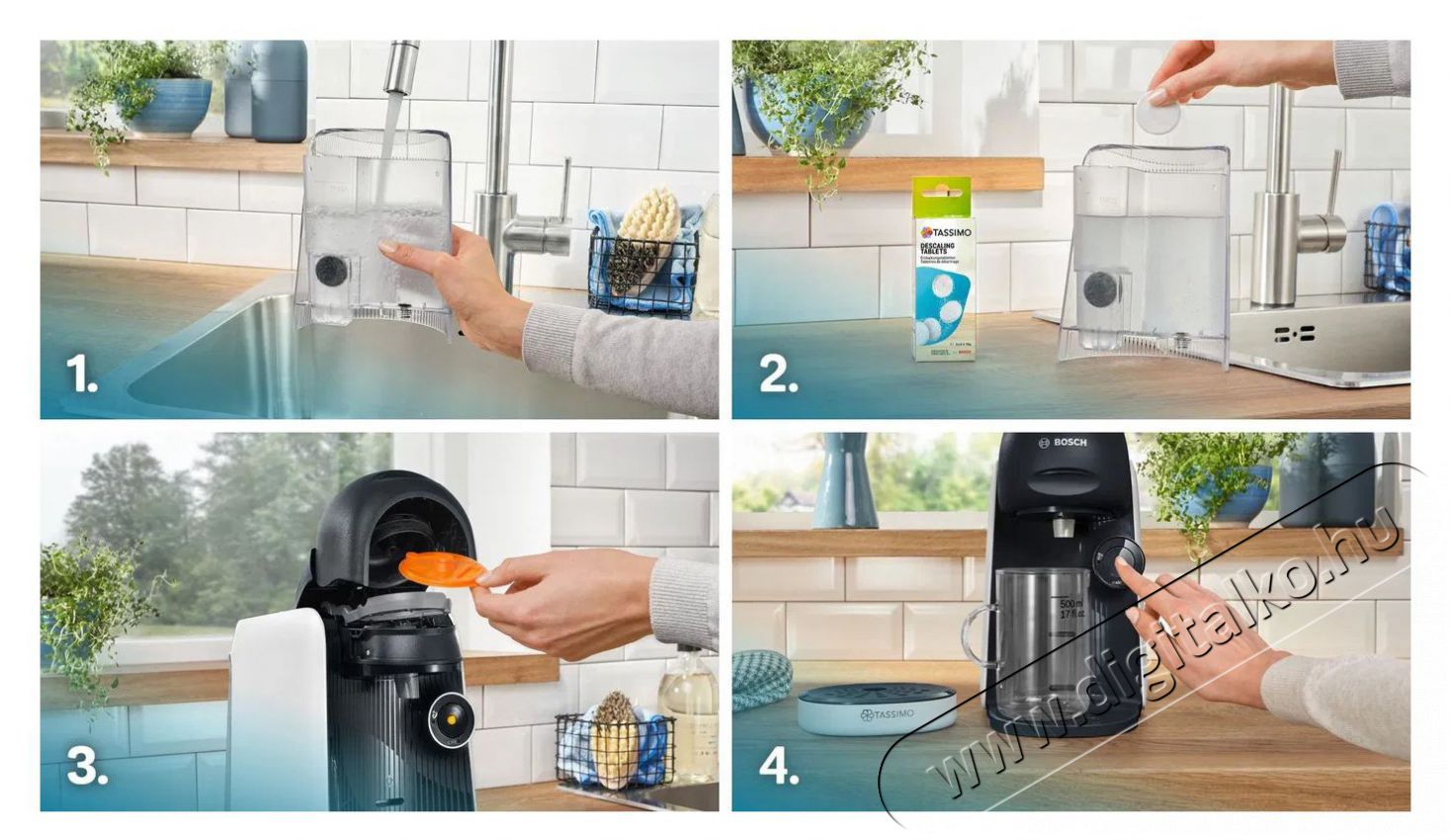 Bosch TAS164E Finesse Friendly Konyhai term&eacute;kek - K&aacute;v&eacute;főző / k&aacute;v&eacute;&ouml;rlő / kieg&eacute;sz&iacute;tő - Kapszul&aacute;s / podos k&aacute;v&eacute;főző - 512636