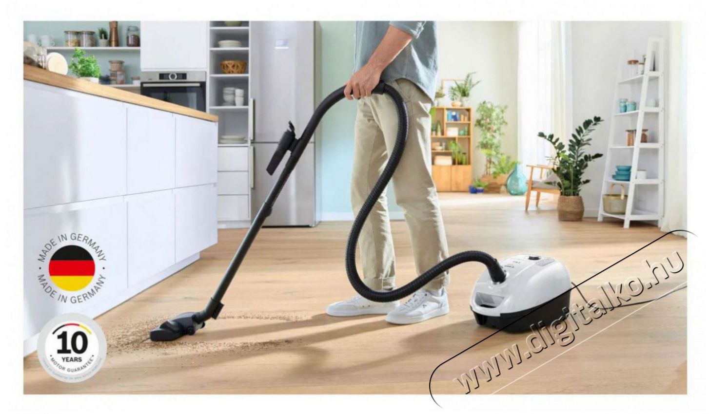 Bosch BGL38WH2 Serie 4 H&aacute;ztart&aacute;s / Otthon / K&uuml;lt&eacute;r - Porsz&iacute;v&oacute; / takar&iacute;t&oacute;g&eacute;p - Porzs&aacute;kos porsz&iacute;v&oacute; - 510895