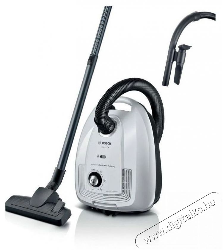 Bosch BGL38WH2 Serie 4 H&aacute;ztart&aacute;s / Otthon / K&uuml;lt&eacute;r - Porsz&iacute;v&oacute; / takar&iacute;t&oacute;g&eacute;p - Porzs&aacute;kos porsz&iacute;v&oacute; - 510895