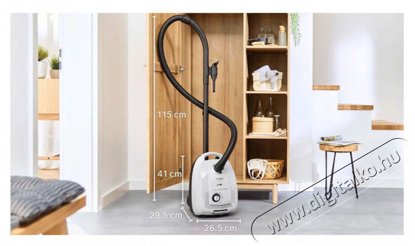 Bosch BGL38WH2 Serie 4 H&aacute;ztart&aacute;s / Otthon / K&uuml;lt&eacute;r - Porsz&iacute;v&oacute; / takar&iacute;t&oacute;g&eacute;p - Porzs&aacute;kos porsz&iacute;v&oacute; - 510895