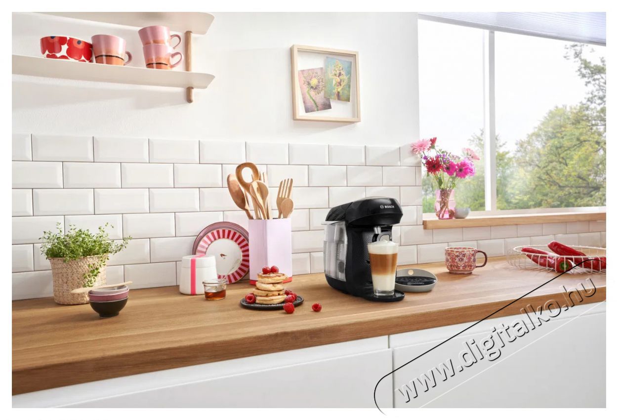 Bosch TAS109E Tassimo HAPPY Friendly Kapszul&aacute;s K&aacute;v&eacute;főző Konyhai term&eacute;kek - K&aacute;v&eacute;főző / k&aacute;v&eacute;&ouml;rlő / kieg&eacute;sz&iacute;tő - Kapszul&aacute;s / podos k&aacute;v&eacute;főző - 512638