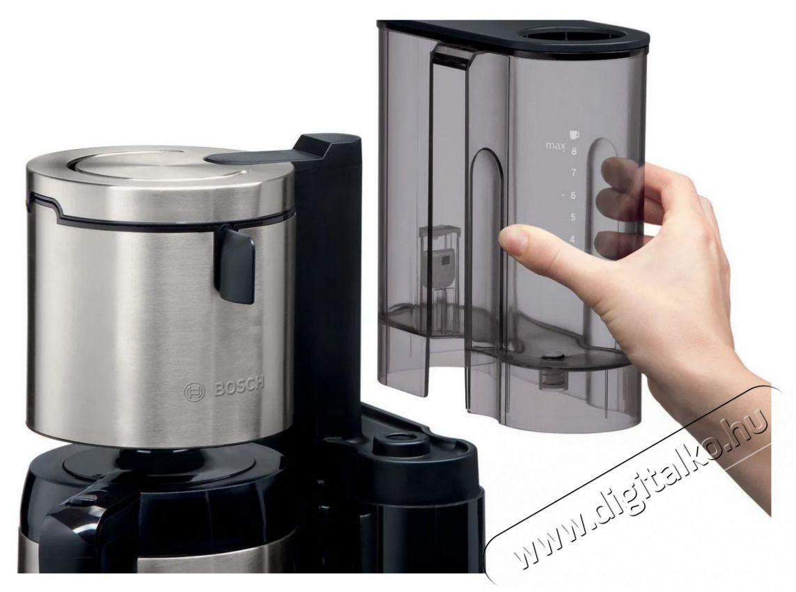 Bosch TKA8A683 Konyhai term&eacute;kek - K&aacute;v&eacute;főző / k&aacute;v&eacute;&ouml;rlő / kieg&eacute;sz&iacute;tő - Filteres k&aacute;v&eacute;főző - 512637
