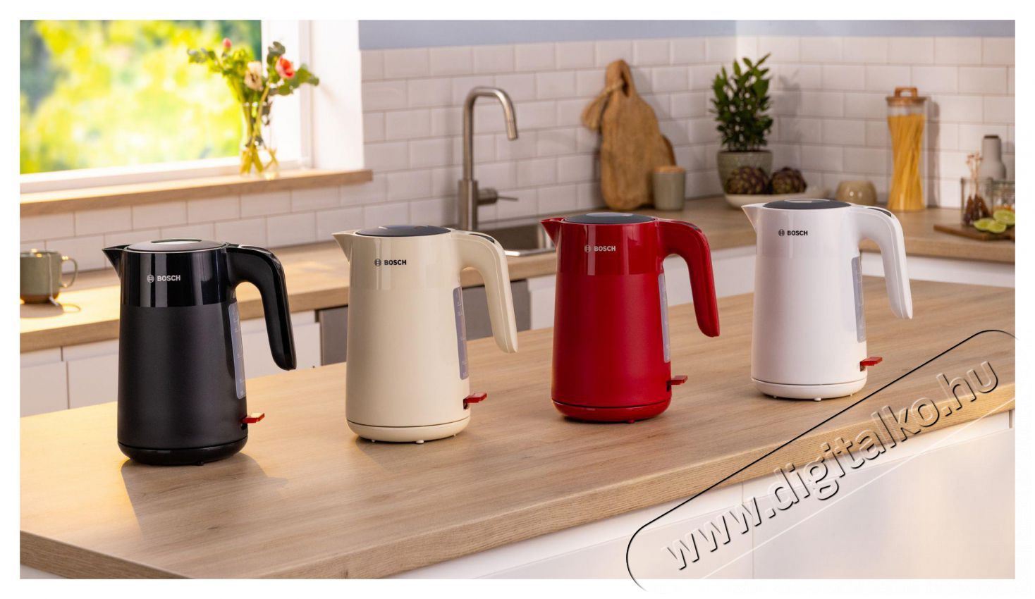 Bosch TWK2M161 MyMoments Konyhai term&eacute;kek - V&iacute;zforral&oacute; / teafőző - 512937