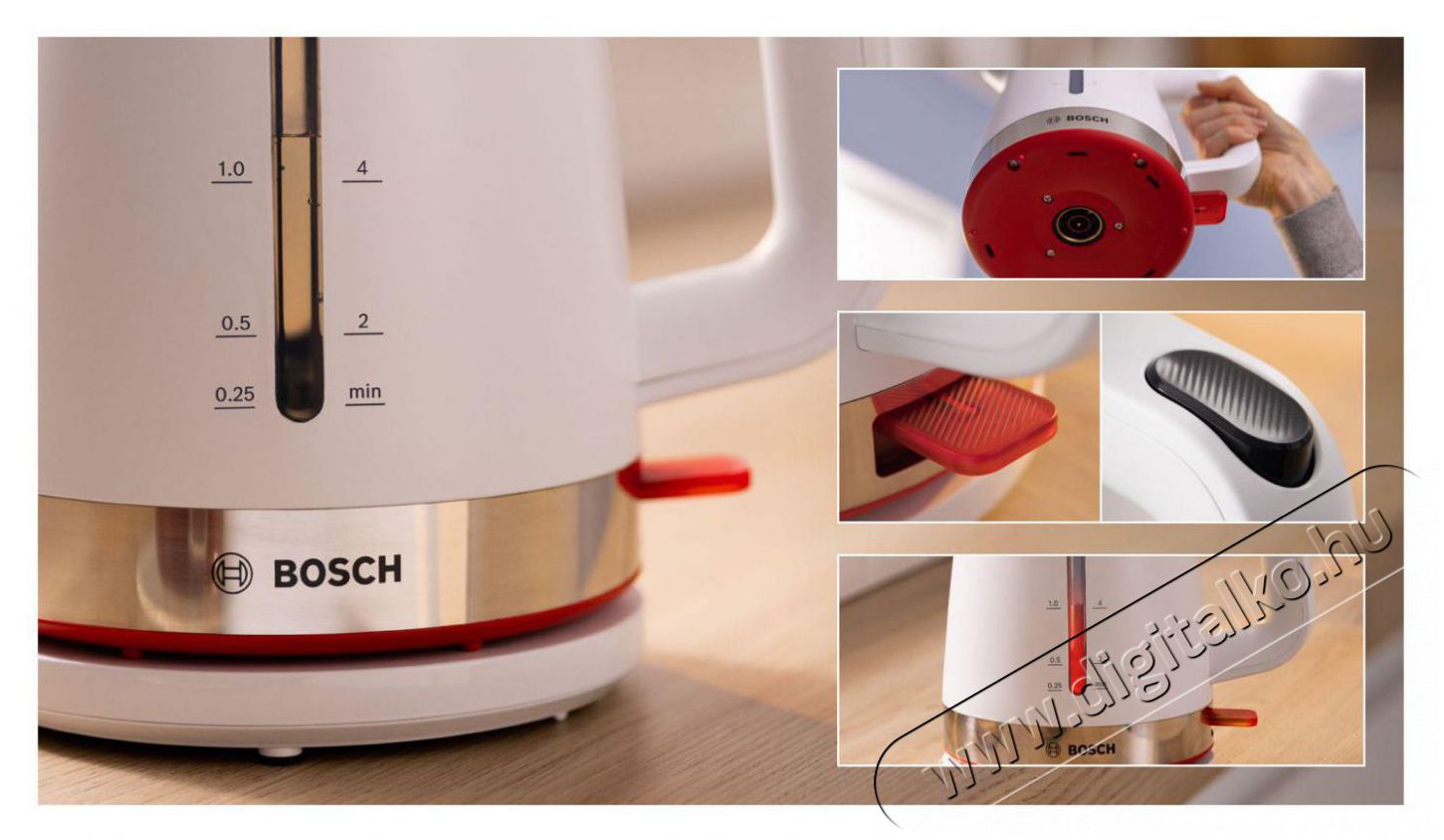 Bosch TWK4M221 MyMoments Konyhai term&eacute;kek - V&iacute;zforral&oacute; / teafőző - 512939