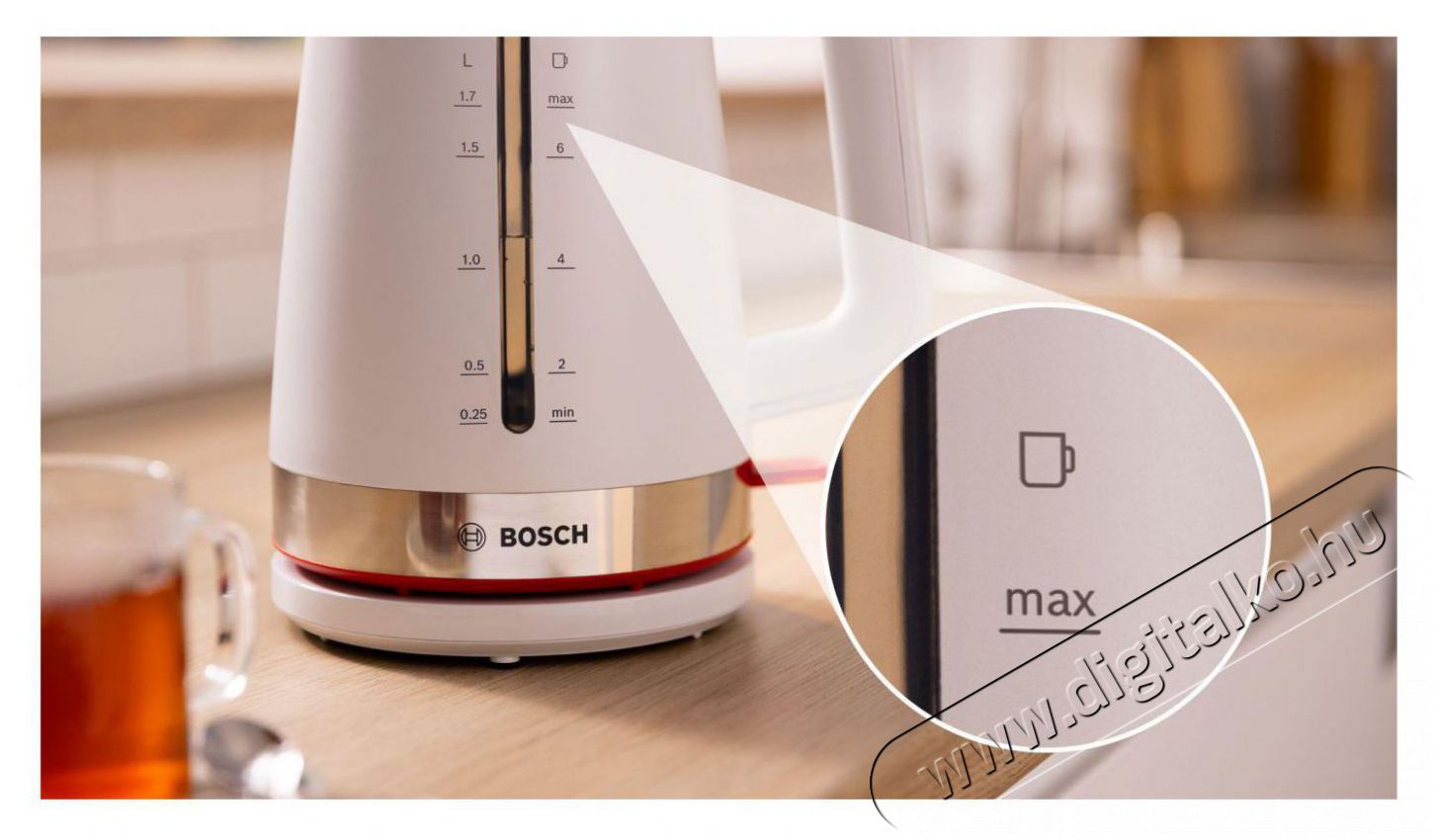 Bosch TWK4M221 MyMoments Konyhai term&eacute;kek - V&iacute;zforral&oacute; / teafőző - 512939