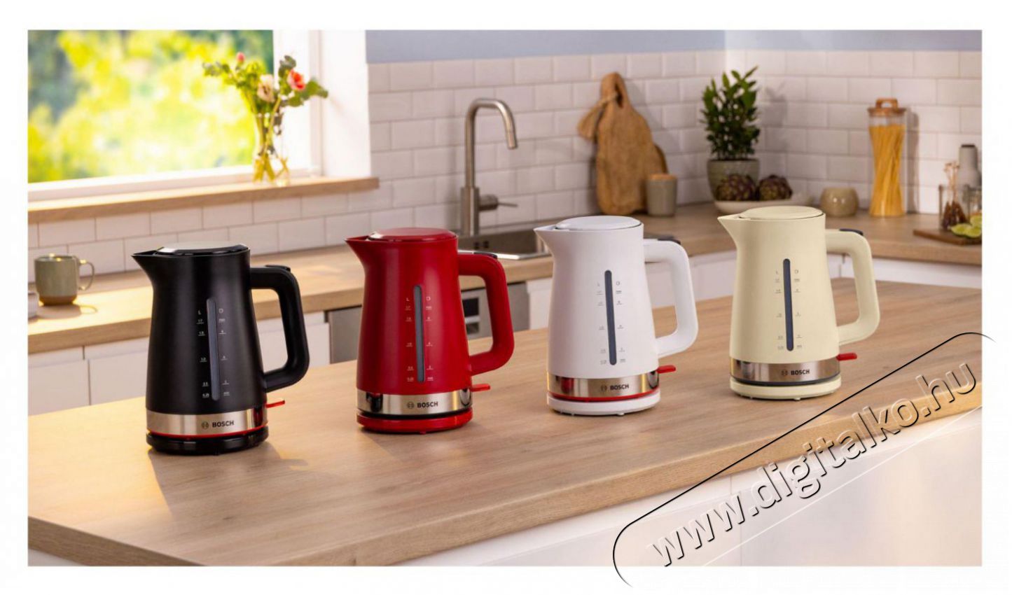 Bosch TWK4M221 MyMoments Konyhai term&eacute;kek - V&iacute;zforral&oacute; / teafőző - 512939