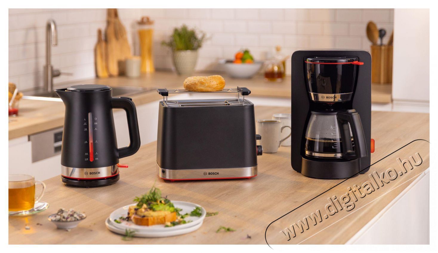 Bosch TWK4M223 MyMoments Konyhai term&eacute;kek - V&iacute;zforral&oacute; / teafőző - 512932