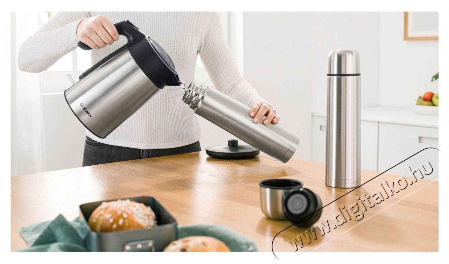 Bosch TWK7L460 Konyhai term&eacute;kek - V&iacute;zforral&oacute; / teafőző - 512934