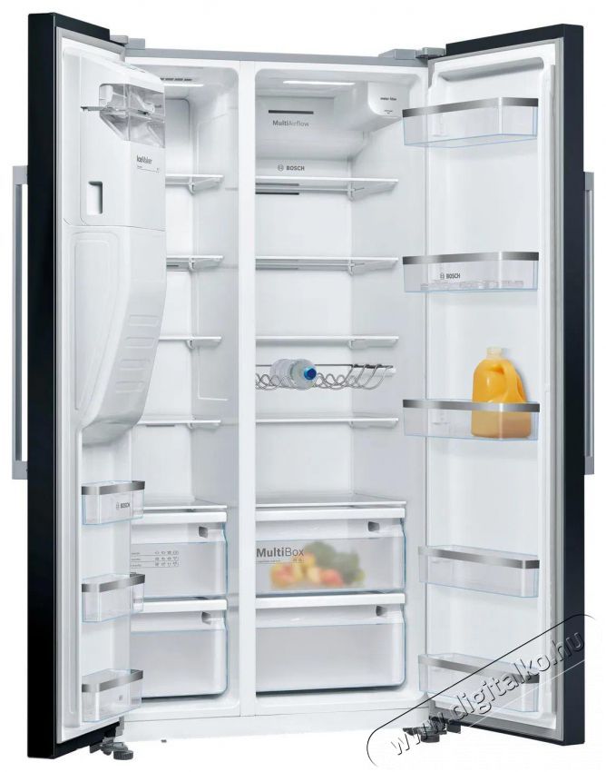 Bosch KAD93ABEP Serie 6 Konyhai term&eacute;kek - Hűtő, fagyaszt&oacute; (szabadon&aacute;ll&oacute;) - Amerikai t&iacute;pus&uacute; Side By Side hűtő - 509388
