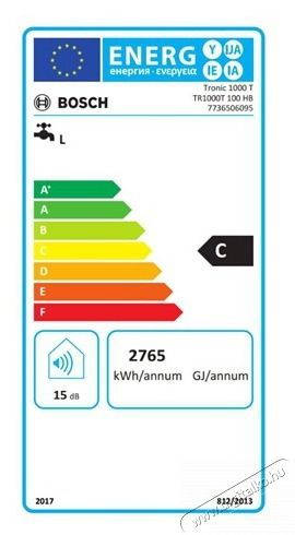 Bosch TR1000T 100 HB FORR&Oacute;V&Iacute;ZT&Aacute;ROL&Oacute; H&aacute;ztart&aacute;s / Otthon / K&uuml;lt&eacute;r - V&iacute;zmeleg&iacute;tő / bojler / t&aacute;rol&oacute; - Bojler / melegv&iacute;z t&aacute;rol&oacute; - 517768