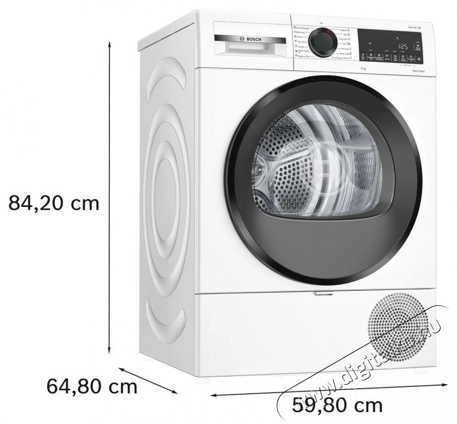 Bosch WQG243DMBY Serie 6 H&aacute;ztart&aacute;s / Otthon / K&uuml;lt&eacute;r - Mos&oacute;g&eacute;p / sz&aacute;r&iacute;t&oacute;g&eacute;p - Sz&aacute;r&iacute;t&oacute;g&eacute;p - 518112
