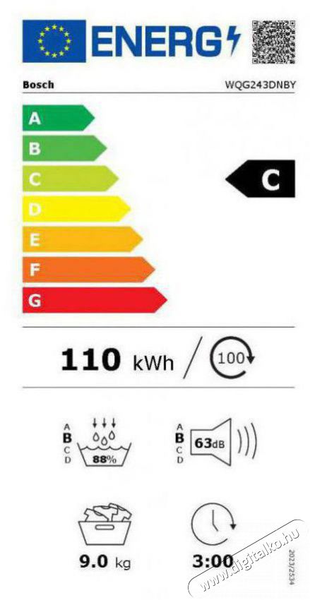 Bosch WQG243DNBY Serie 6 H&aacute;ztart&aacute;s / Otthon / K&uuml;lt&eacute;r - Mos&oacute;g&eacute;p / sz&aacute;r&iacute;t&oacute;g&eacute;p - Sz&aacute;r&iacute;t&oacute;g&eacute;p - 518111