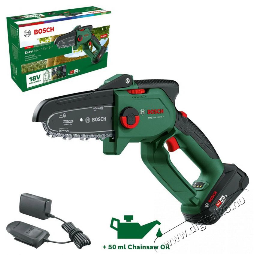 Bosch EasyChain 18V-15-7 akkus mini l&aacute;ncfűr&eacute;sz H&aacute;ztart&aacute;s / Otthon / K&uuml;lt&eacute;r - K&uuml;lt&eacute;r / kerti term&eacute;k / grill - L&aacute;ncfűr&eacute;sz - 502251