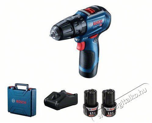 Bosch GSB 12V-30 2x2Ah H&aacute;ztart&aacute;s / Otthon / K&uuml;lt&eacute;r - Szersz&aacute;m - Csavarh&uacute;z&oacute; / kulcs / f&uacute;r&oacute; / szersz&aacute;m k&eacute;szlet - 518557