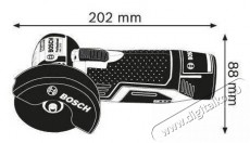 Bosch GWS 12V-76 Professional H&aacute;ztart&aacute;s / Otthon / K&uuml;lt&eacute;r - Szersz&aacute;m - Csiszol&oacute; g&eacute;p - 518568