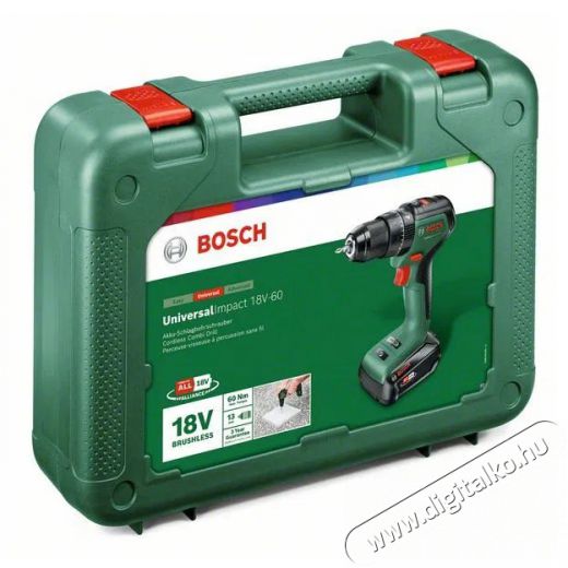 Bosch UniversalImpact 18V-55 (1x 2,0 Ah) + AL18V-20 H&aacute;ztart&aacute;s / Otthon / K&uuml;lt&eacute;r - Szersz&aacute;m - Akkumul&aacute;toros csavarh&uacute;z&oacute; - 518594