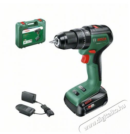Bosch UniversalImpact 18V-55 (1x 2,0 Ah) + AL18V-20 H&aacute;ztart&aacute;s / Otthon / K&uuml;lt&eacute;r - Szersz&aacute;m - Akkumul&aacute;toros csavarh&uacute;z&oacute; - 518594