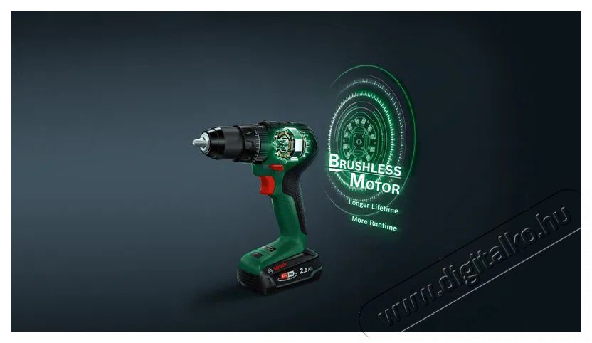 Bosch UniversalImpact 18V-55 (2x 2,0Ah) + AL18V-20 0.603.9D7.102 H&aacute;ztart&aacute;s / Otthon / K&uuml;lt&eacute;r - Szersz&aacute;m - Akkumul&aacute;toros csavarh&uacute;z&oacute; - 518595